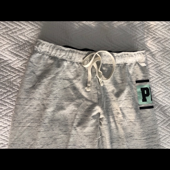 PINK Light Grey Joggers - Picture 4 of 6